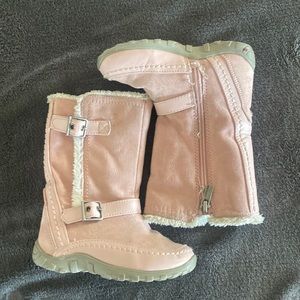 Kids Pink Boots